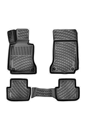 Mercedes E Serisi W207 Coupe 2017 Araca Özel Tasarım 3D Havuzlu Paspas