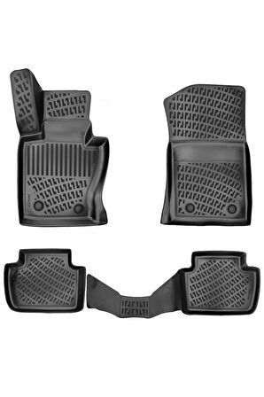 Bmw X3 E83 2006 Araca Özel Tasarım 3D Havuzlu Paspas