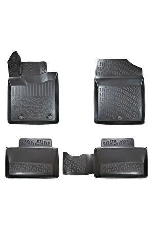 Kia Picanto 2019 Araca Özel Tasarım 3D Havuzlu Paspas