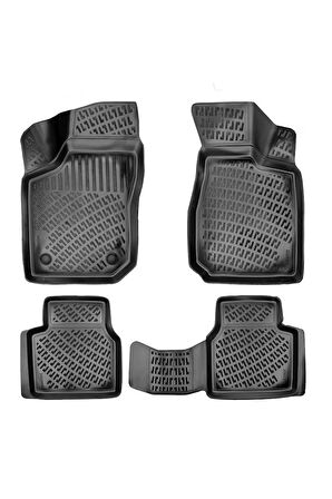 Opel Corsa B 1998 Araca Özel Tasarım 3D Havuzlu Paspas