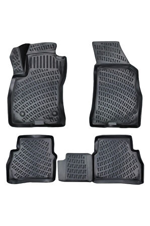 Fiat Doblo 2020 Araca Özel Tasarım 3D Havuzlu Paspas