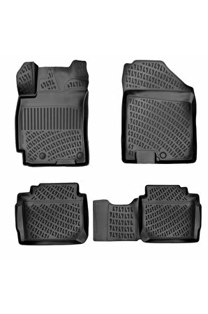 Kia Cerato 2024 Araca Özel Tasarım 3D Havuzlu Paspas