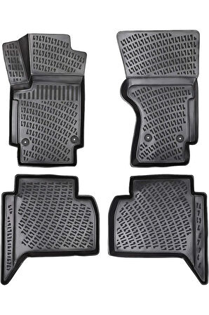 Volkswagen Amarok 2011 Araca Özel Tasarım 3D Havuzlu Paspas