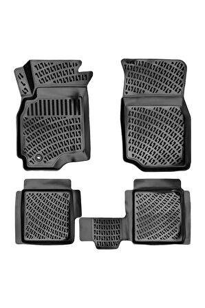 Mitsubishi Lancer 2004 Araca Özel Tasarım 3D Havuzlu Paspas