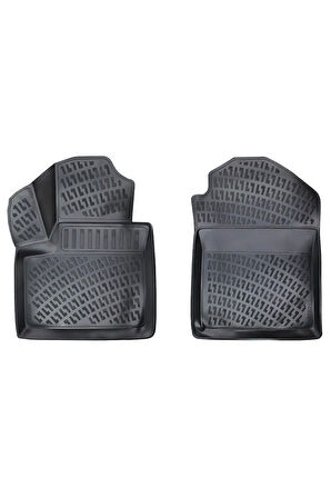 Ford Connect PANELVAN (2 Parça) 2008 Araca Özel Tasarım 3D Havuzlu Paspas