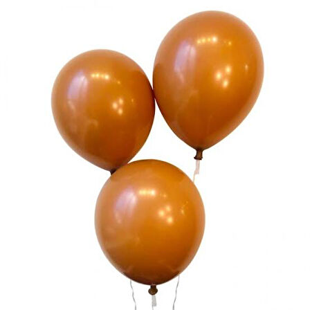 PASTEL BALON KARAMEL 10 ADET