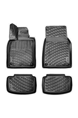 Porsche Taycan ( Elektrikli) 2021 Araca Özel Tasarım 3D Havuzlu Paspas