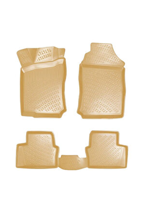 Opel Vectra A 1994 Araca Özel Tasarım 3D Havuzlu Bej Paspas