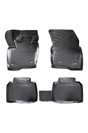 Ford Galaxy 2017 Araca Özel Tasarım 3D Havuzlu Paspas