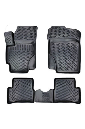 Hyundai Accent ERA 2009 Araca Özel Tasarım 3D Havuzlu Paspas