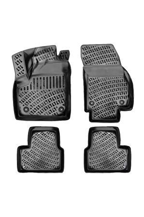 Opel Meriva B 2014 Araca Özel Tasarım 3D Havuzlu Paspas