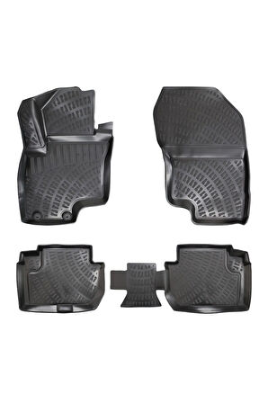 Mitsubishi Outlander 2013 Araca Özel Tasarım 3D Havuzlu Paspas