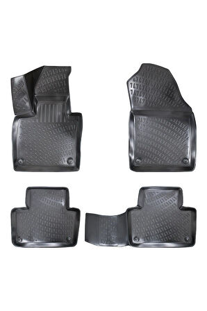 Volvo XC-90 2022 Araca Özel Tasarım 3D Havuzlu Paspas