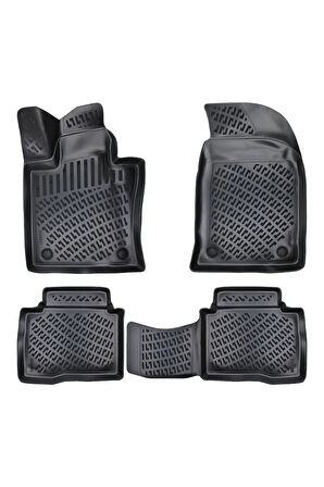 Ssangyong Korando 2024 Araca Özel Tasarım 3D Havuzlu Paspas