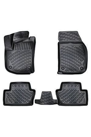 Opel Zafira B 2013 Araca Özel Tasarım 3D Havuzlu Paspas