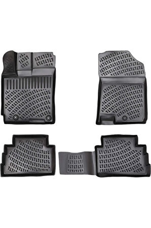 Hyundai Kona 2017 Araca Özel Tasarım 3D Havuzlu Paspas