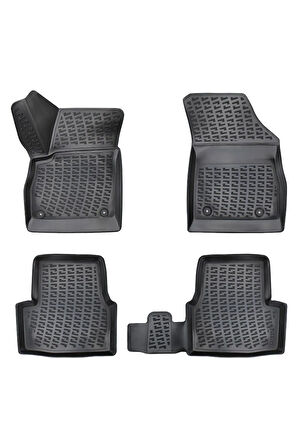 Opel Astra K 2015 Araca Özel Tasarım 3D Havuzlu Paspas