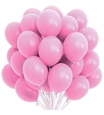 PASTEL BALON PEMBE 10 ADET