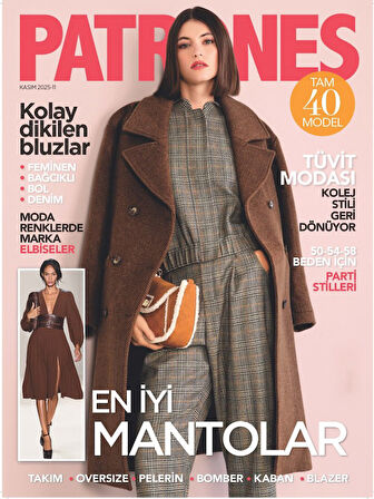 Patrones Dergi Kasım 2025