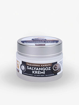 Yaşlanma Karşıtı Salyangoz Kremi 50 ml - Sıkılaştırır, Cilt Yenileyici ve Nemlendirici