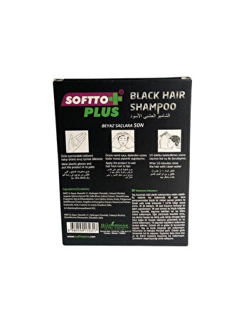 Beyaz Saçlara Elveda! Black Hair Tek Kullanımlık Şampuan 25 ml – Hızlı ve Etkili