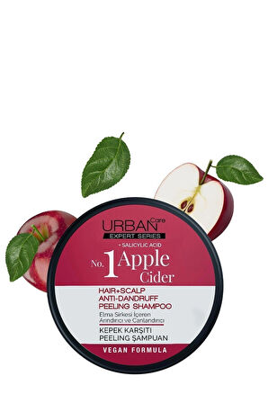 Expert Apple Cider Peeling Şampuan 200ml ve Saç Bakım Toniği 200ml 2'li Set