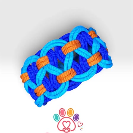 Okyanus Düğümü Paracord Tasma Kolye Hand Made 