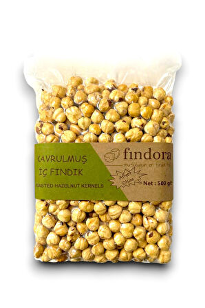 FINDORA TAZE KAVRULMUŞ İÇ FINDIK 500 Gr - VAKUM