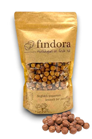 FINDORA NATUREL İÇ FINDIK 500 Gr - DOYPACK
