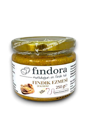 FINDORA FINDIK EZMESİ ŞEKERSİZ 250 Gr