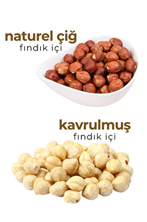 Kavrulmuş & Naturel İç Fındık – 500g | Vakumlu Ambalaj