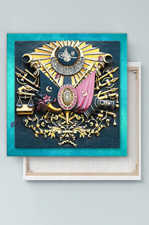 Osmanlı Arması Kanvas Tablo