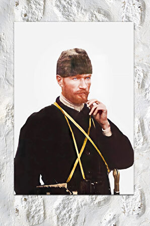 Atatürk Mustafa Kemal Kanvas Tablo