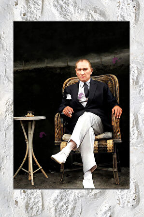 Atatürk Mustafa Kemal Kanvas Tablo