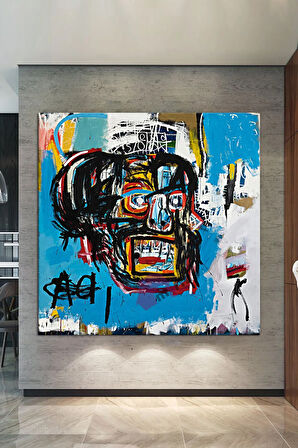 After Jean Michel Basquiat Untitled Kanvas Tablo