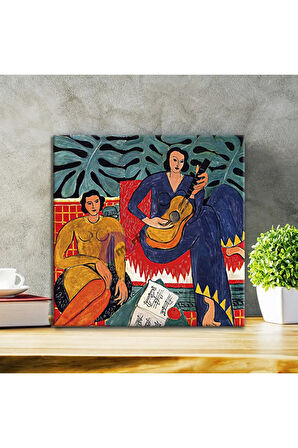 Henri Matisse La Musique 1939 Kanvas Tablo