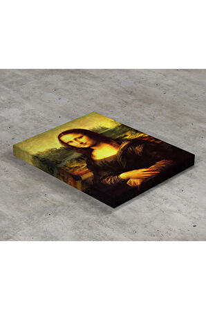 Leonardo Da Vinci Mona Lisa Kanvas Tablo ( 8 Farklı Ölçü )