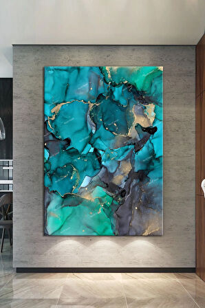 Soyut Sanatsal Dekoratif Sanatsal Kanvas Tablo (8 Farklı Ölçü)