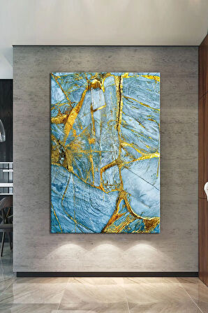 Renklerin Dansı Soyut Sanatsal Kanvas Tablo (8 Farklı Ölçü)