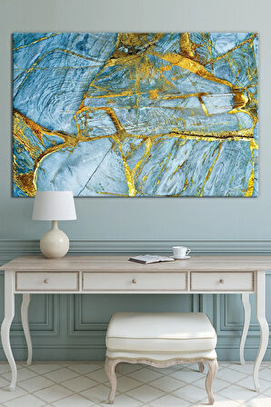 Renklerin Dansı Soyut Sanatsal Kanvas Tablo (8 Farklı Ölçü)