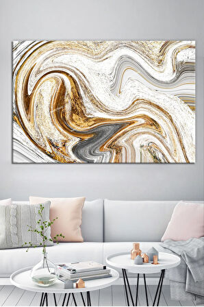 Renklerin Dansı Soyut Sanatsal Kanvas Tablo