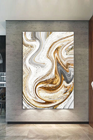 Renklerin Dansı Soyut Sanatsal Kanvas Tablo