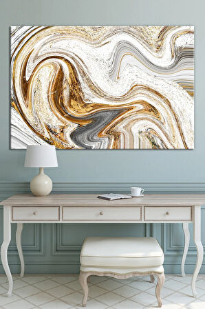 Renklerin Dansı Soyut Sanatsal Kanvas Tablo