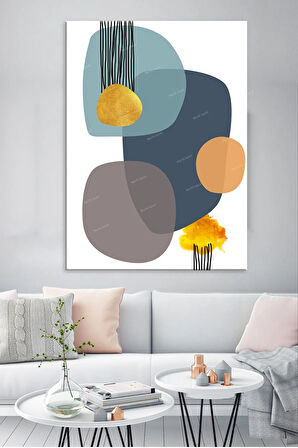 Soyut Sanatsal Sürreel Kanvas Tablo