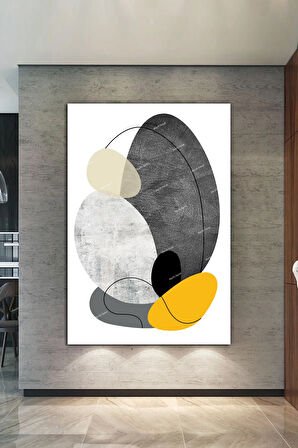 Soyut Sanatsal Kanvas Tablo Yüksek Çözünürlüklü Orijinal