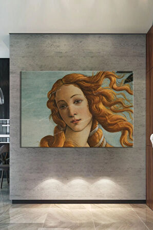 Sandro Botticelli The Birth Of Venus Venüsün Doğuşu Kanvas Tablo