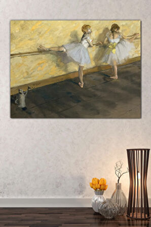 Design Edgar Degas Dancers In Barre Kanvas Tablo
