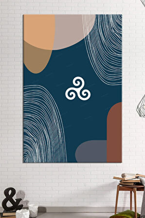 Soyut Sanatsal Modern Dekoratif Kanvas Tablo