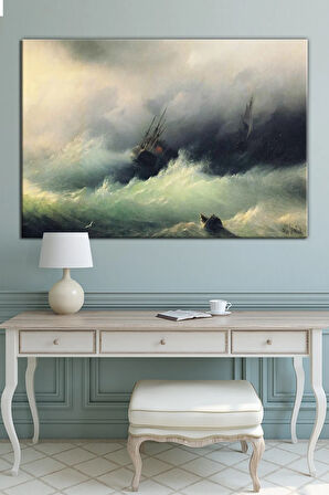 Ivan Aivazovsky Sailing Ship Kanvas Tablo