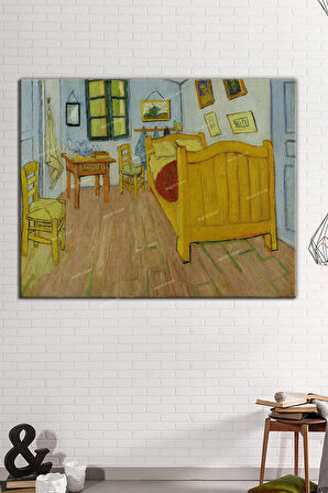 Vincent Van Gogh The Bedroom Kanvas Tablo